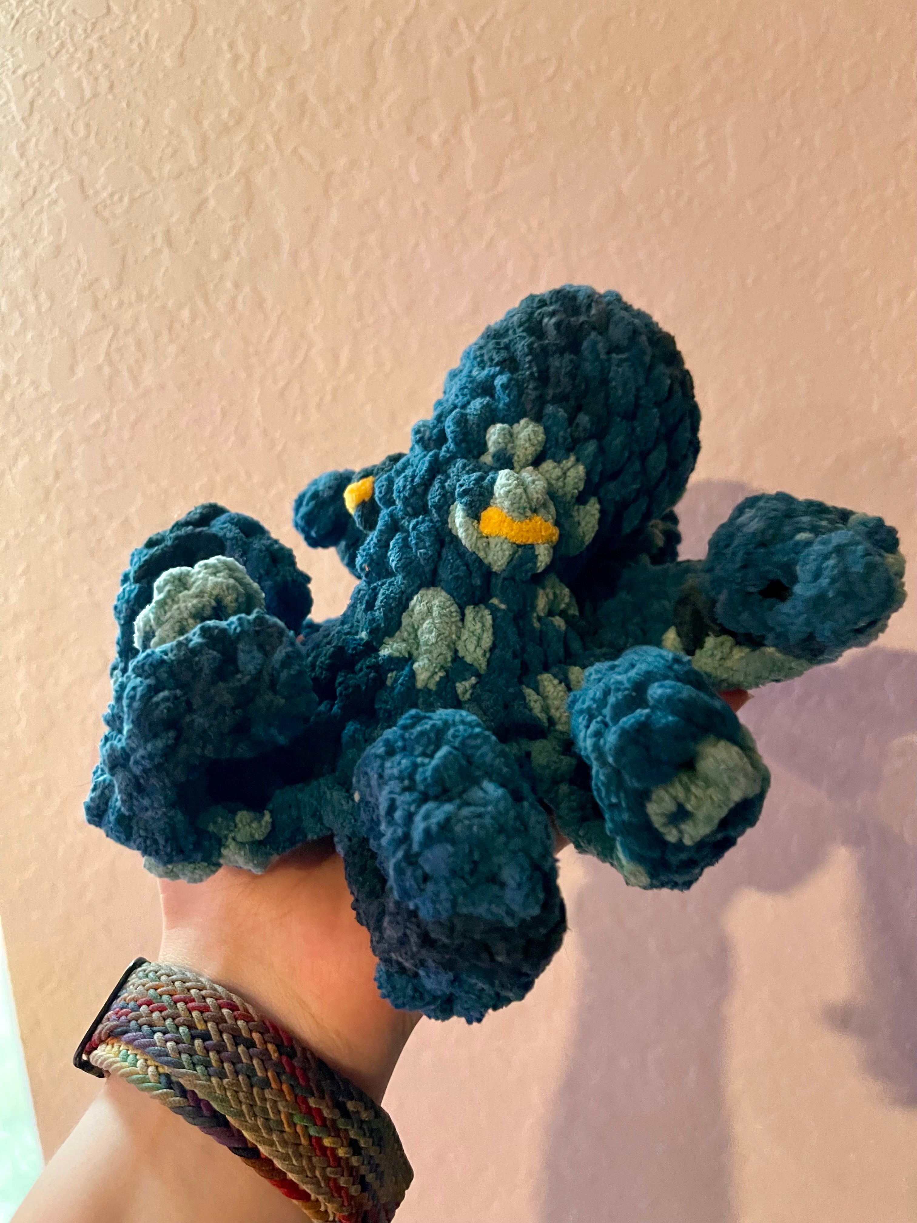 Inky the Octopus - Crochet Plush