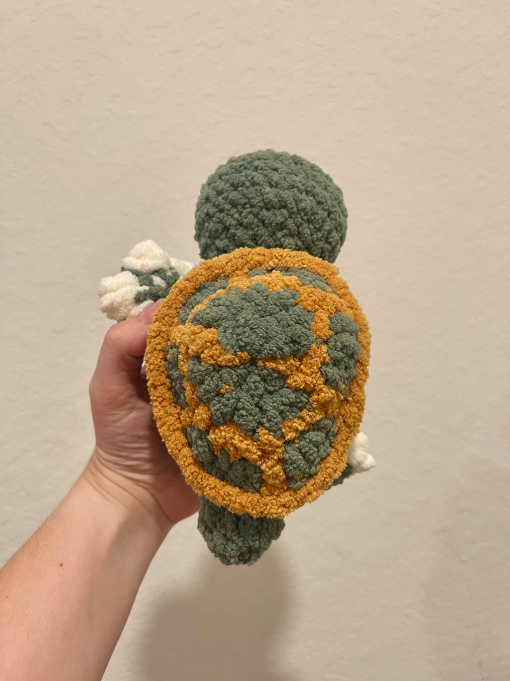 Baby Turtle Lovey - Handmade Crochet Snuggler Tobie | Willow Ann Crochet