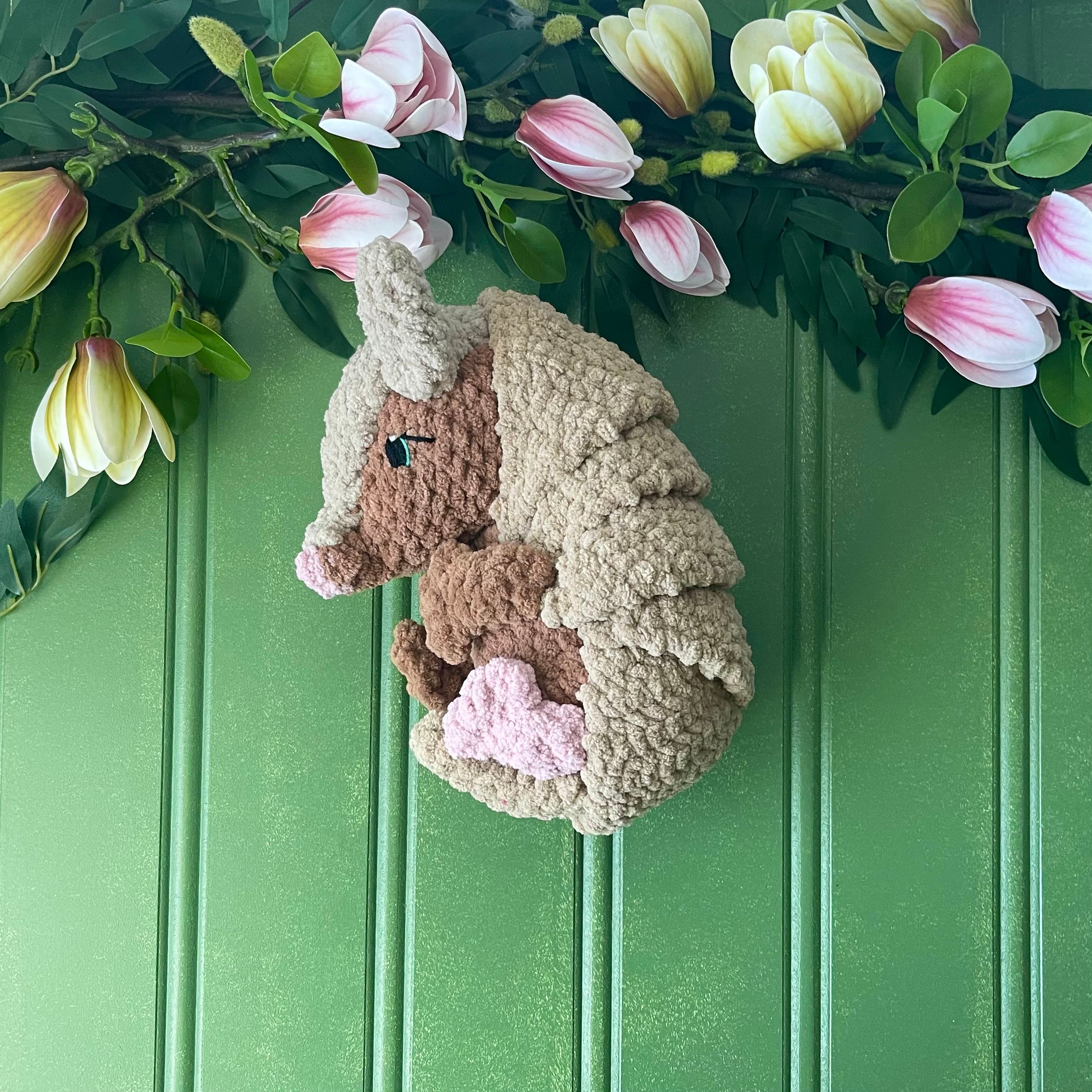 Armando the Armadillo - Handmade Crochet Plush
