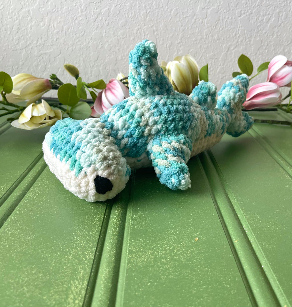 Bruce the Hammerhead Shark - Crochet Plush