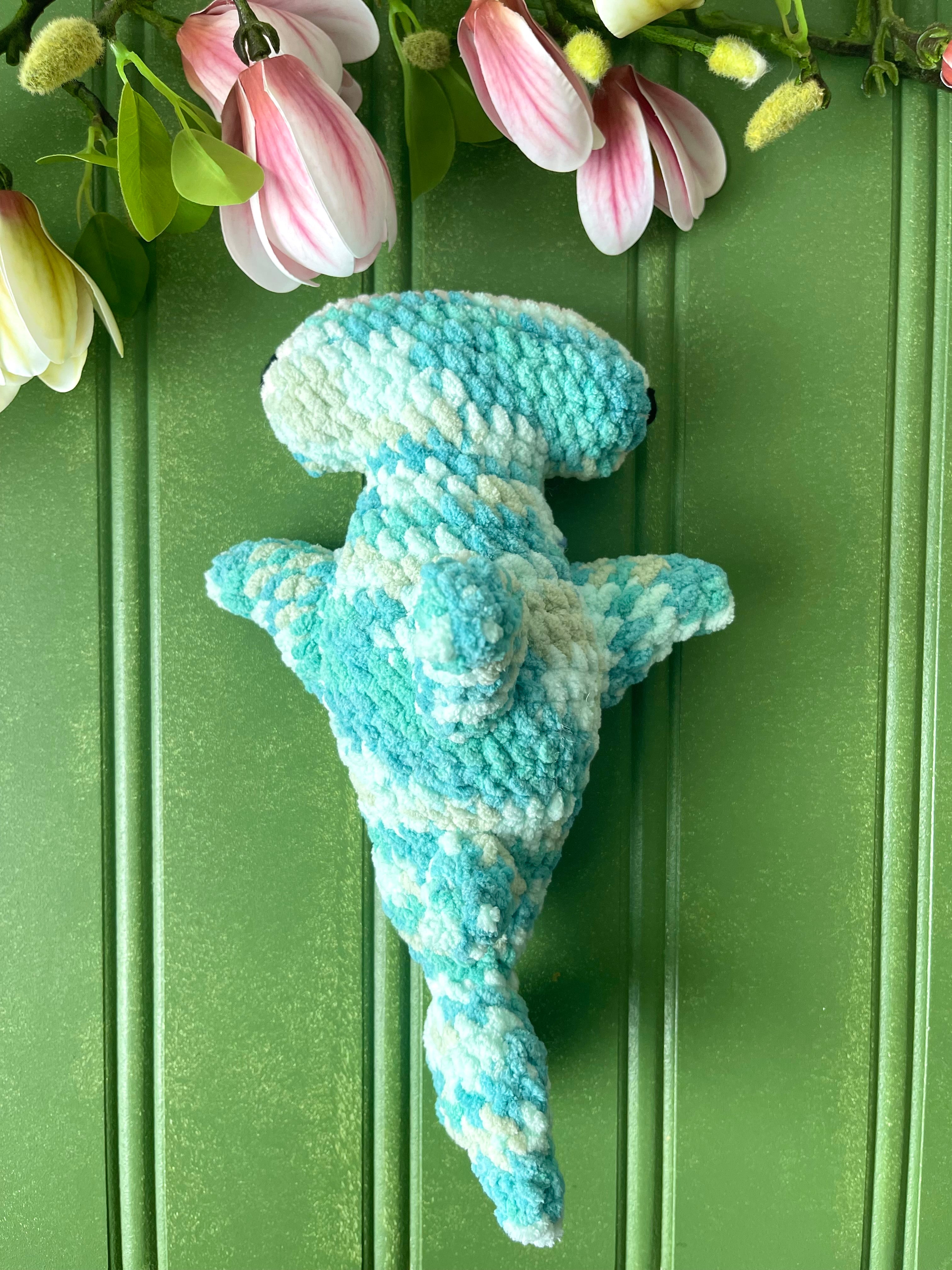 Bruce the Hammerhead Shark - Crochet Plush