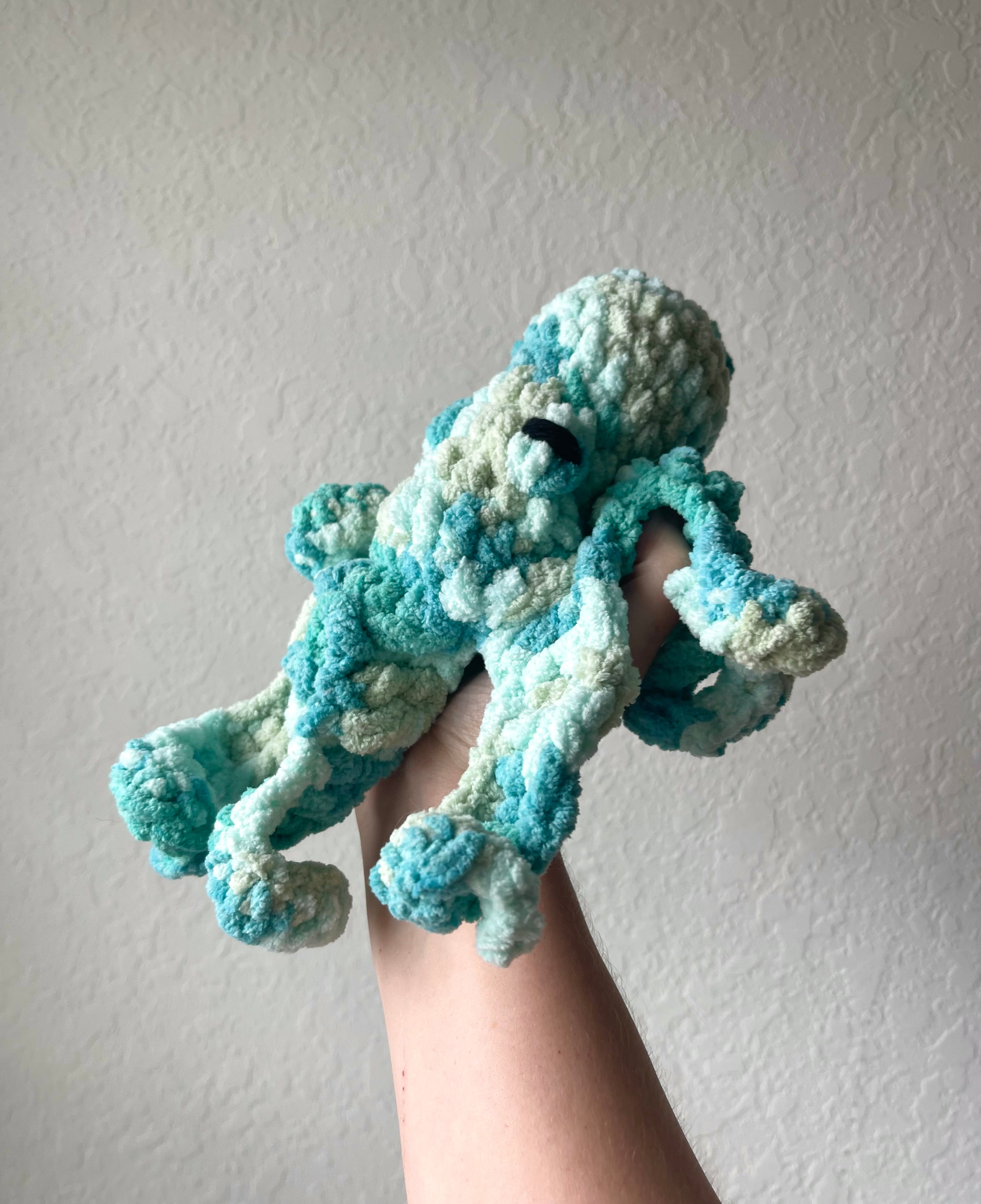 Inky the Octopus - Crochet Plush